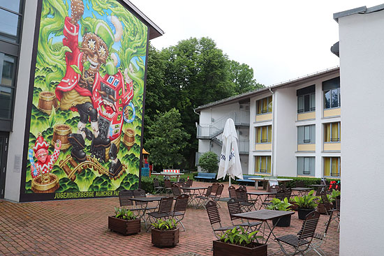 Jugendherberge München Park in München-Thalkirchen (©Foto: Martin Schmitz)